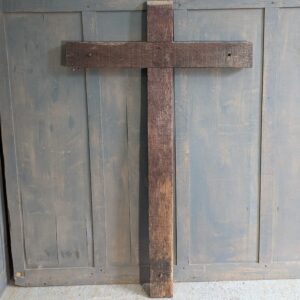 Crude Large Old Oak Church Cross (SOLD)