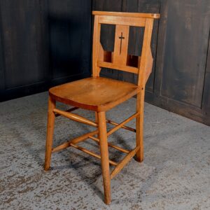 Classic 1960's Vintage Crossback Church Chapel Chairs from Rudgewick West Sussex (SOLD)