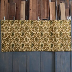 Full Size Contemporary Green & Brown Brocade Altar Frontal in Excellent Condition (SOLD)