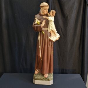Larger Size Religious Statue of St Anthony of Padua (SOLD)