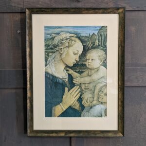 'Madonna & Child' by Fra Fillippo Lippi Framed Print (SOLD)