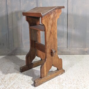 Slightly Larger Oak Antique Prayer Desk Prie Dieu (SOLD)