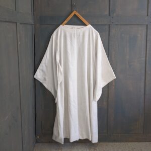 Extra Large Beige Linen Cassock Priests Alb 'Slabbinck' (SOLD)