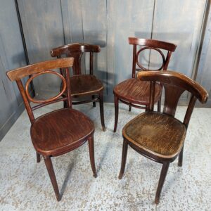 Harlequin Set of 4 Bentwood Bistro Chairs (SOLD)