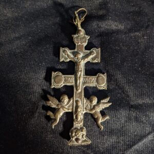 Late 19th Century Nuns Pectoral Crucifix Reputedly from the Spanish Convent Madres Carmelitas at Caravaca (SOLD)
