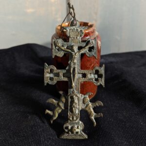 Early19th/Late 18th Century Nuns Pectoral Crucifix Reputedly from the Spanish Convent Madres Carmelitas at Caravaca (SOLD)