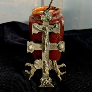 Mid 19th Century Nuns Pectoral Crucifix Reputedly from the Spanish Convent Madres Carmelitas at Caravaca (SOLD)