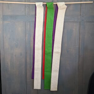 Set of 3 Contemporary Reversible Stoles with Chain (SOLD)