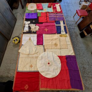 Chalice Veil/Damask Offcut Bumper Pack (SOLD)