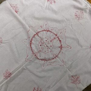 Gothic Inspired Circular Embroidered Altar Cloth (SOLD)