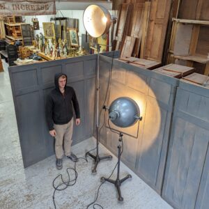 Original 1950's Stage Lights from London's Old Strand Theatre (SOLD)