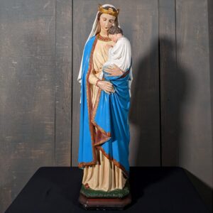 Beautiful Our Lady & Child Antique English Religious Statue (SOLD)