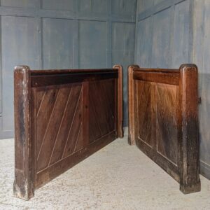 Two 1875 Oak & Pine Fronts Panels from West Wittering (SOLD)