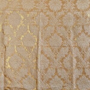 Spectacular Pomegranate Damask Gold & Cream Deconstructed Huge Church Altar Frontal (SOLD)