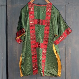 Vintage Green Red & Gold Damask Vanpoulles Dalmatic (SOLD)