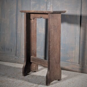 Small Antique Oak Credence Table (SOLD)