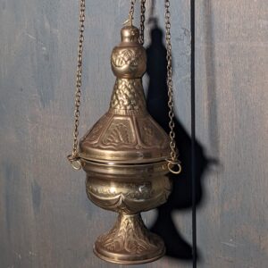 Conical Top Censer Thurible Incense Burner with Cupola (SOLD)