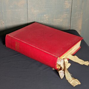 Missale Romanum Large Red Vintage Hardback with Lithographs (SOLD)