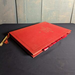 'Ordo Sabbati Sancti' for Easter Red Vintage (SOLD)