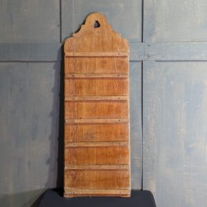 Large 6 Hymn Vintage Welsh Pitch Pine Hymn Board (SOLD)