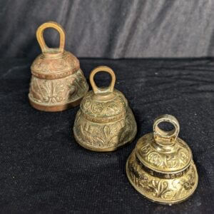 Nonmatching Set of 3 Sanctus Bells from Our Lady of Good Counsel Hampstead (SOLD)