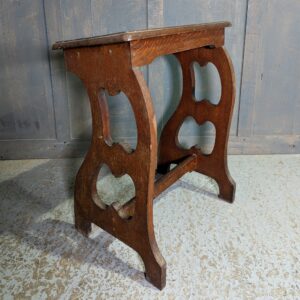 Classic Victorian Teak Harmonium Organist Stool (SOLD)