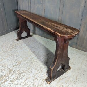 Heavy Antique Pine Organists High Bench (SOLD)