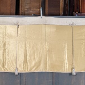 Very Fine Gold & Cream Silk Humeral Veil with Tassels (SOLD)