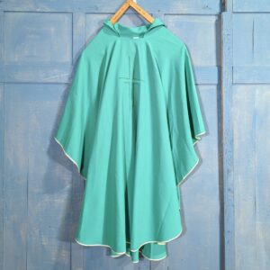 Modern Italian Green Polyester Extra Large Chasuble As New