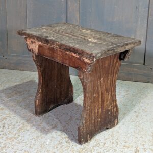 Rustic Vintage Handmade Deal Stool (SOLD)