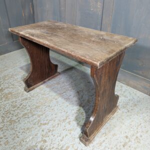 Scruffy Vintage Oak Stool (SOLD)