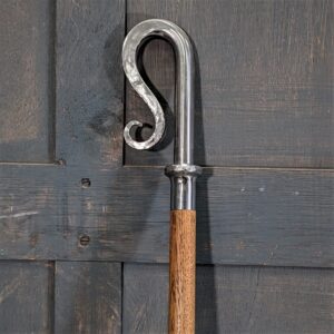 Simple Metal & Oak Bishop's Crozier (SOLD)