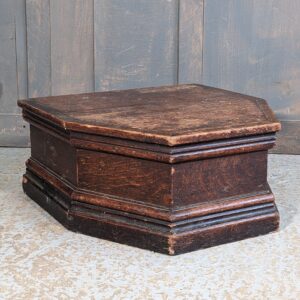 Antique Oak Podium Stand for use with Lecterns (SOLD)