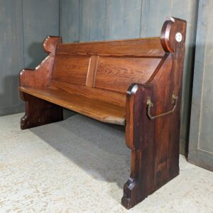 Pretty 1862 Pitch Pine Pew No 7 from Cornish Village Church (SOLD)