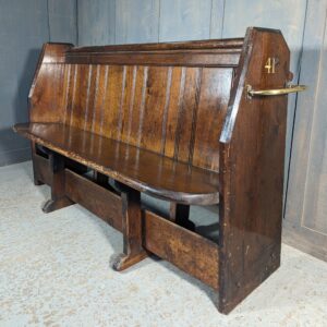 Scottish Antique Pine Church Pews Benches from Craigmailen United Free Church (SOLD)