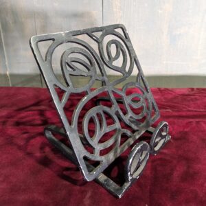 Black Painted Aluminium Missal Table Book Stand (SOLD)