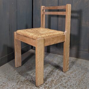 Contemporary Rush Seat Pine Church Chairs from Christchurch Cathedral, Oxford (SOLD)