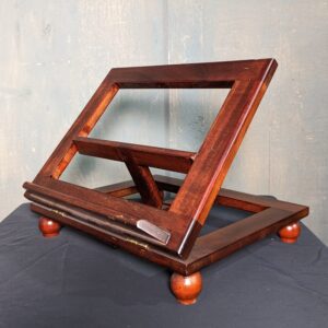 Adjustable Mahogany Missal Table Book Stand Rest (SOLD)