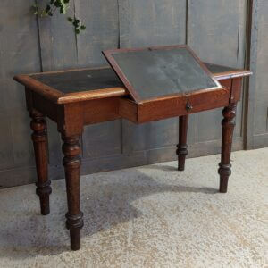 Rare Victorian Baltic Pine Artists Draughtsman Drawing Table (SOLD)