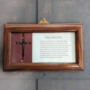 Framed Religious Curio Monks Pectoral Crucifix from Ellesmere Port (SOLD)