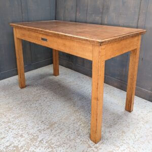 Simple Mid-Century Church Table in Memory of Evelyn C Porter