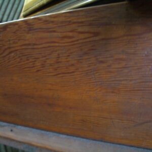 Antique Pitch Pine Pew Seat
