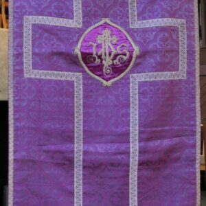 Chasuble Purple and Silver (SOLD)