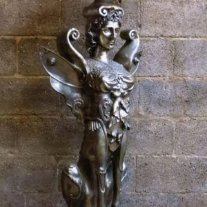 Fantastical Steel Sphinx Urn / Water Feature (SOLD)