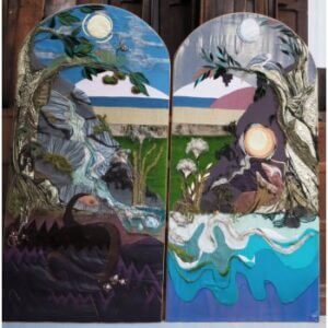 Fabulous Wall Sized Embroidery Panels (SOLD)