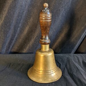 Classic Vintage Oak Handled Brass Church Sanctus Altar Bell SOLD
