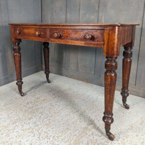 Victorian Two Drawer Occasional Table Desk from a Nun's Bedroom at Deal Convent