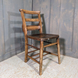 Strong Vintage Church Chapel Chairs from St John the Evangelist East Dulwich