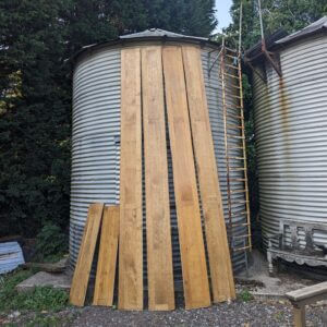 20.5m Long Eaton Baptist Church Mid Century Solid Oak Panel Panelling Seat Bases