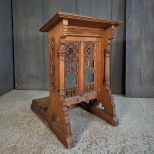 Vintage Steel & Glass Lantern from the Porch of St Mary's Northop Hall